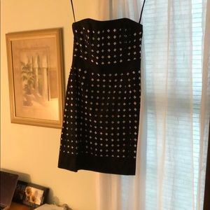 White House Black Market strapless dress